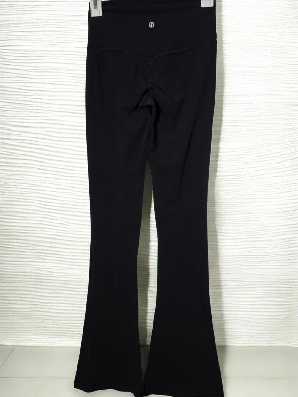 Black Lululemon High-Rise Flare Leggings